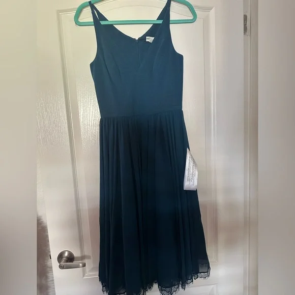 Dress the Population Teal Woman’s Formal Dress - Picture 4 of 4